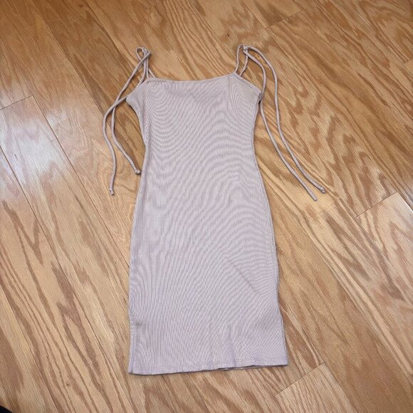 Urban Outfitters Dresses & Skirts - Urban Outfitters Womens XS Mini Ribbed Pullover Bodycon Dress w/ Long Straps